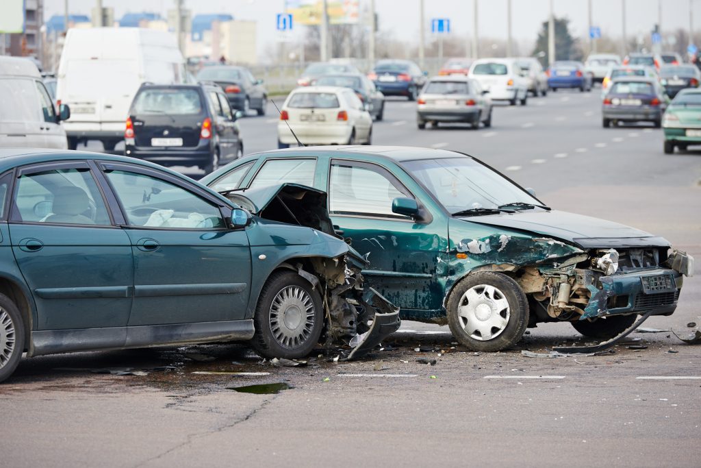 Fault in a car accident 