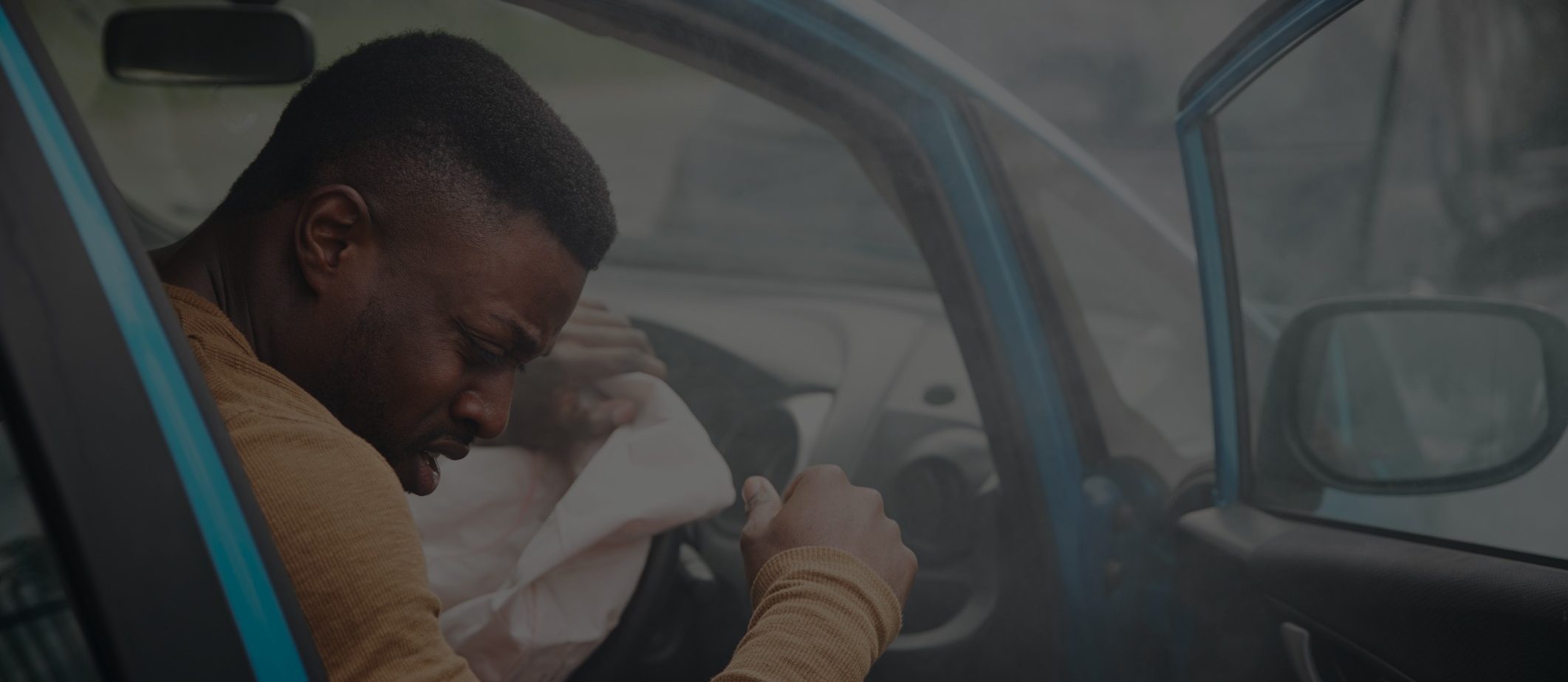 San Bernardino accident banner